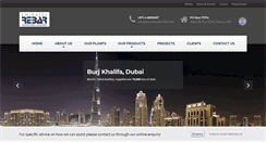 Desktop Screenshot of emiratesrebarltd.com